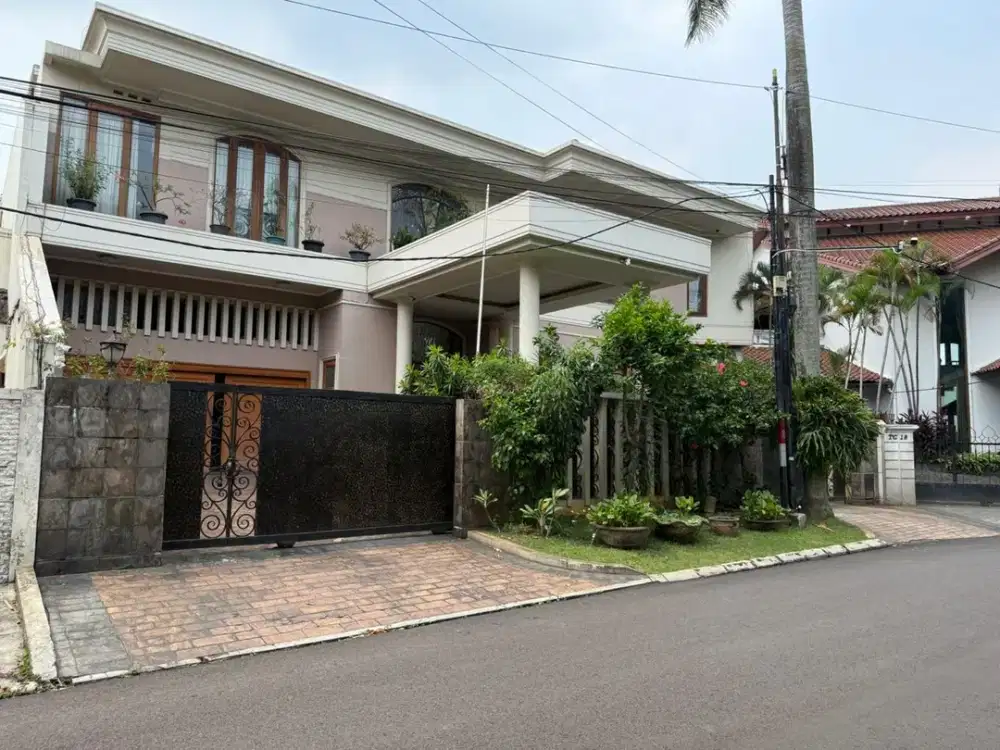 Jual Cepat Rumah Mewah 634m2 +Swimming Pool di Pondok Indah