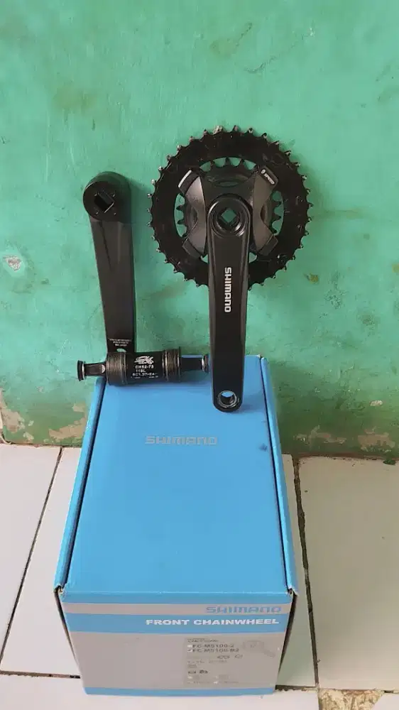 Crankset sepeda MTB simano