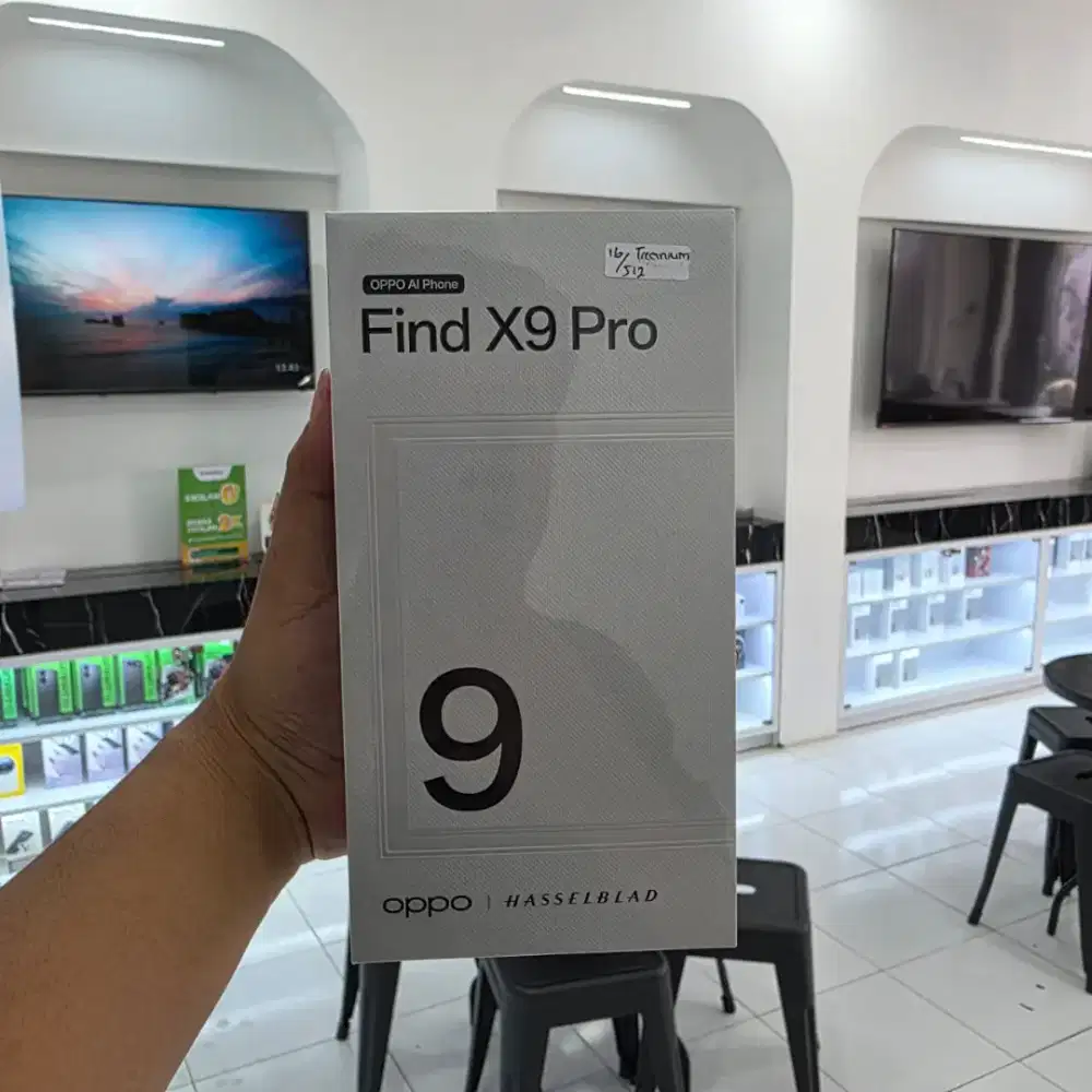 OPPO Find X9 pro New Segel • RAM 16/512 • Garansi Resmi • Siap Pakai