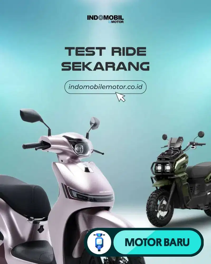 [Motor Baru] Motor Listrik Indomobil Emotor Sprinto