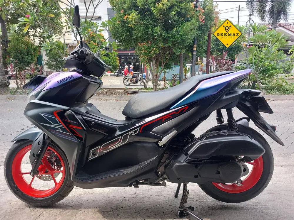 (DP 300)‼️ Plat B TangKot Aerox Cyber City Biru 2023 Cash / Kredit