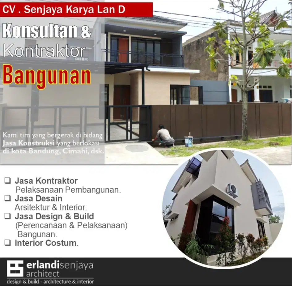 Jasa Arsitek & Interior/ Kontraktor/ Renovasi/ Tukang/ Kitchen Set