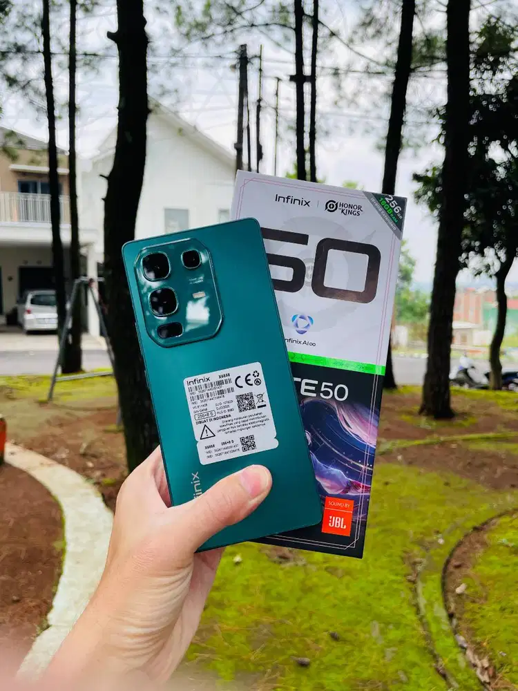 Infinix Note 50 8/256GB Bonus Wireless Charger Resmi Note 40 50 Pro