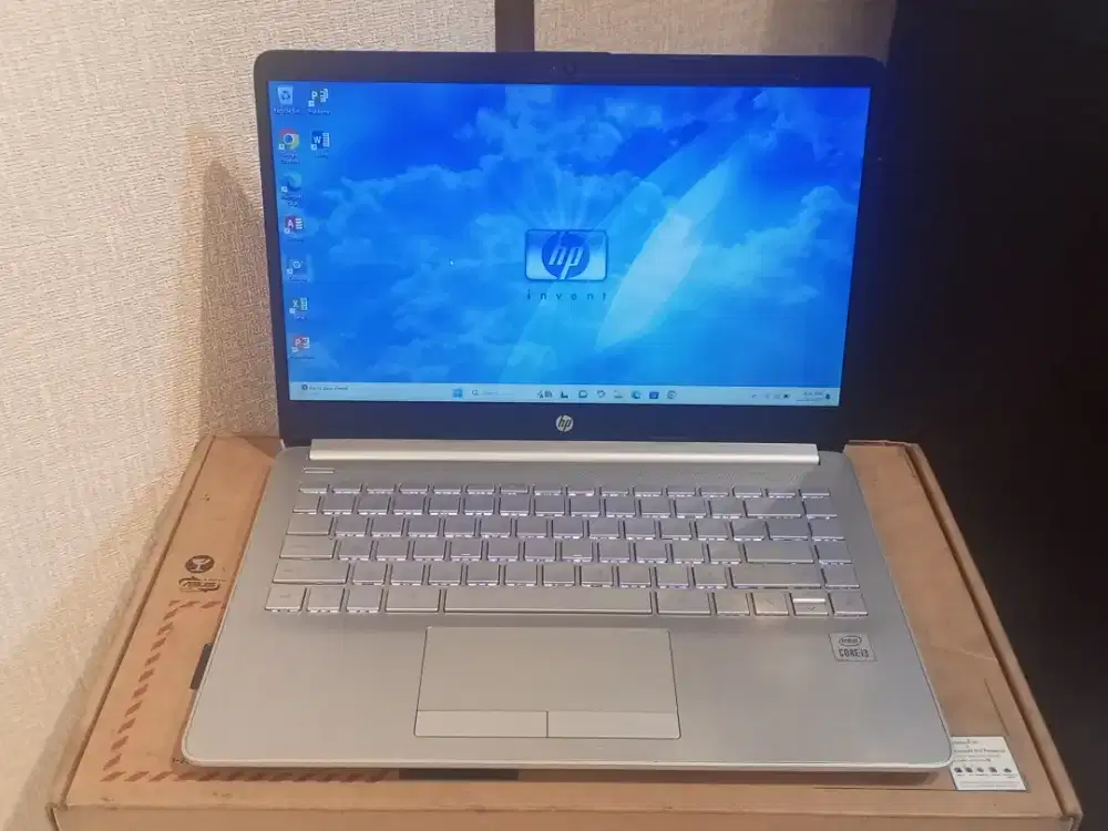 Jual laptop HP 14s cf2xxx, Intel Core i3 Gen 10, RAM 4/512GB