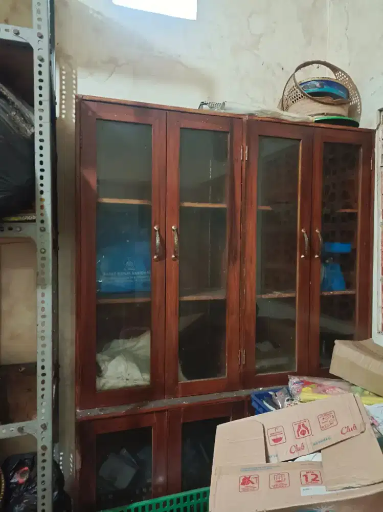 Jual lemari kayu jati