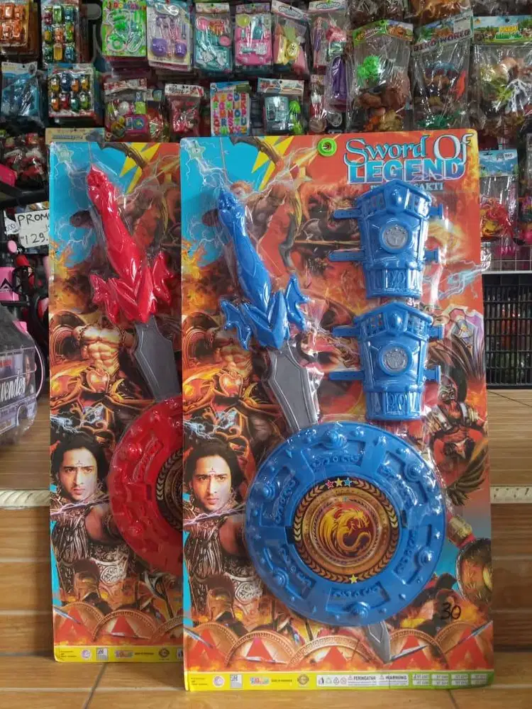 mainan anak pdng set tameng