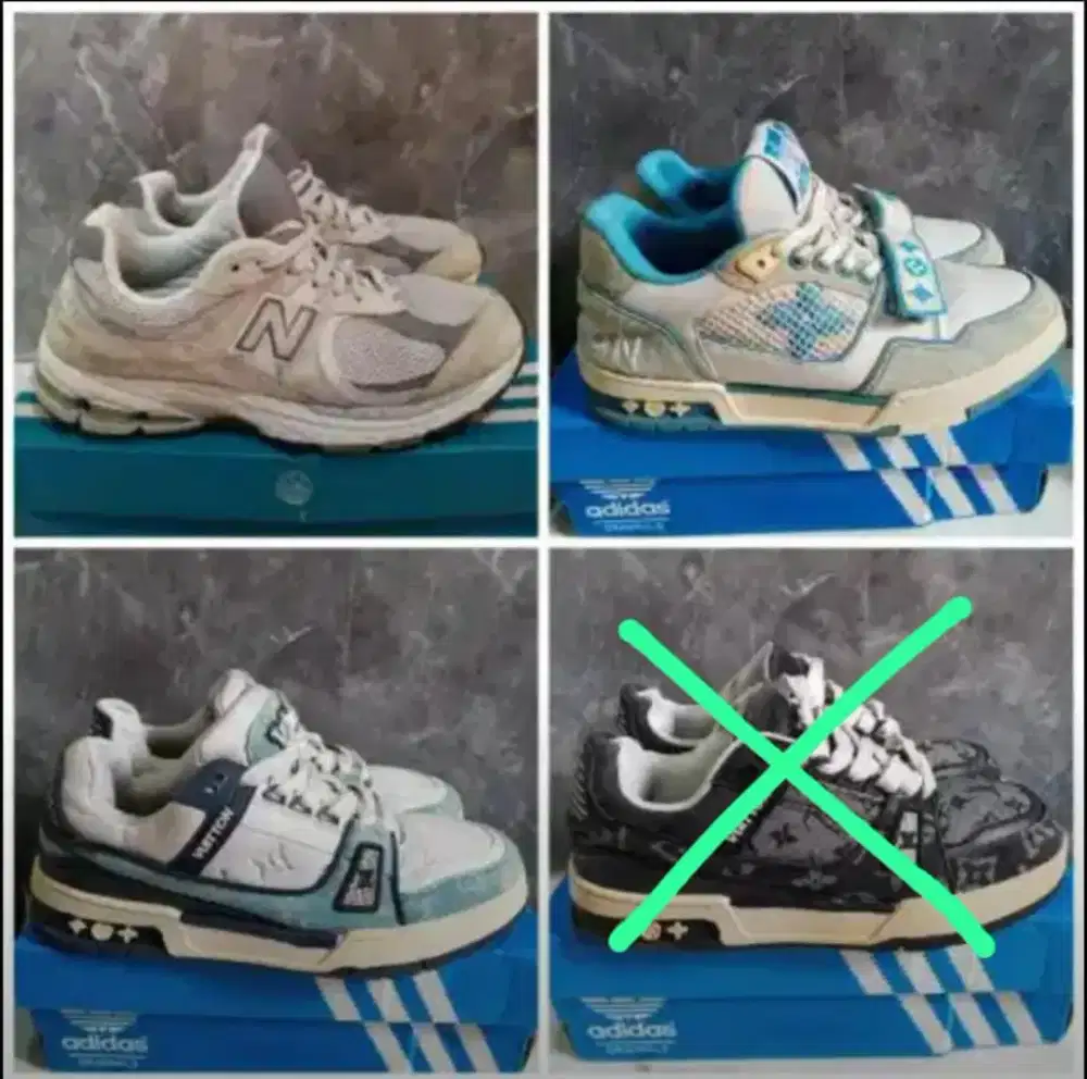 Sepatu Second Khusus Take All Jual Rugi
