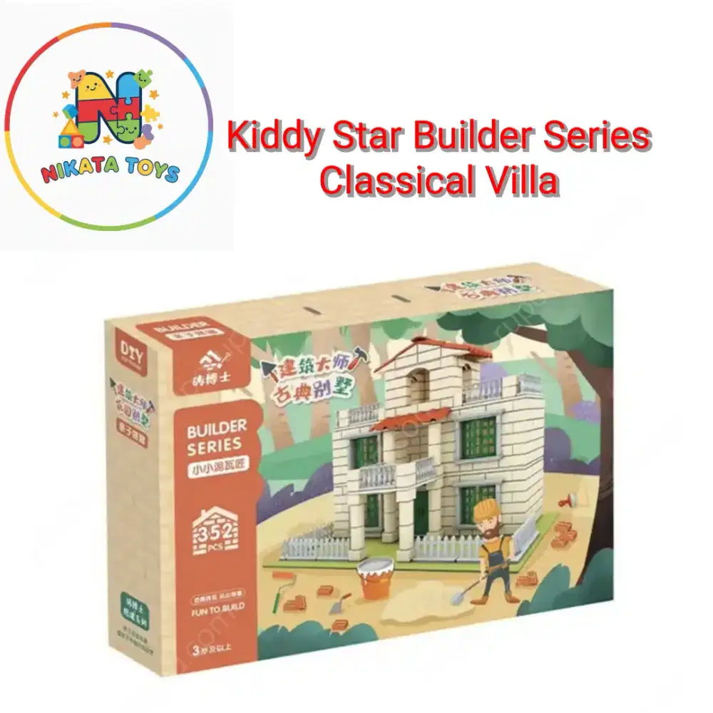 Kiddy Star Builder Series Classical Villa