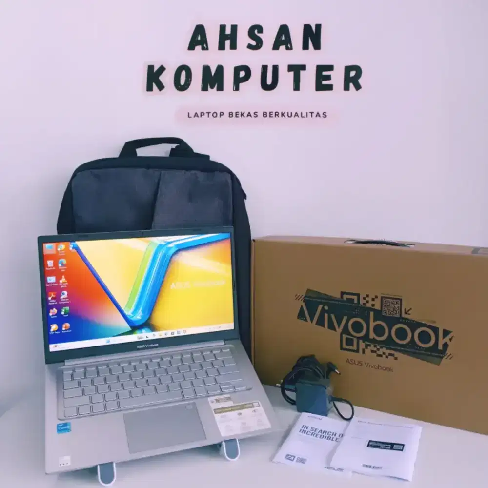 ASUS VIVOBOOK A1404VA CORE i3-1315U 8GB 512GB 14FHD BACKLIT SILVER