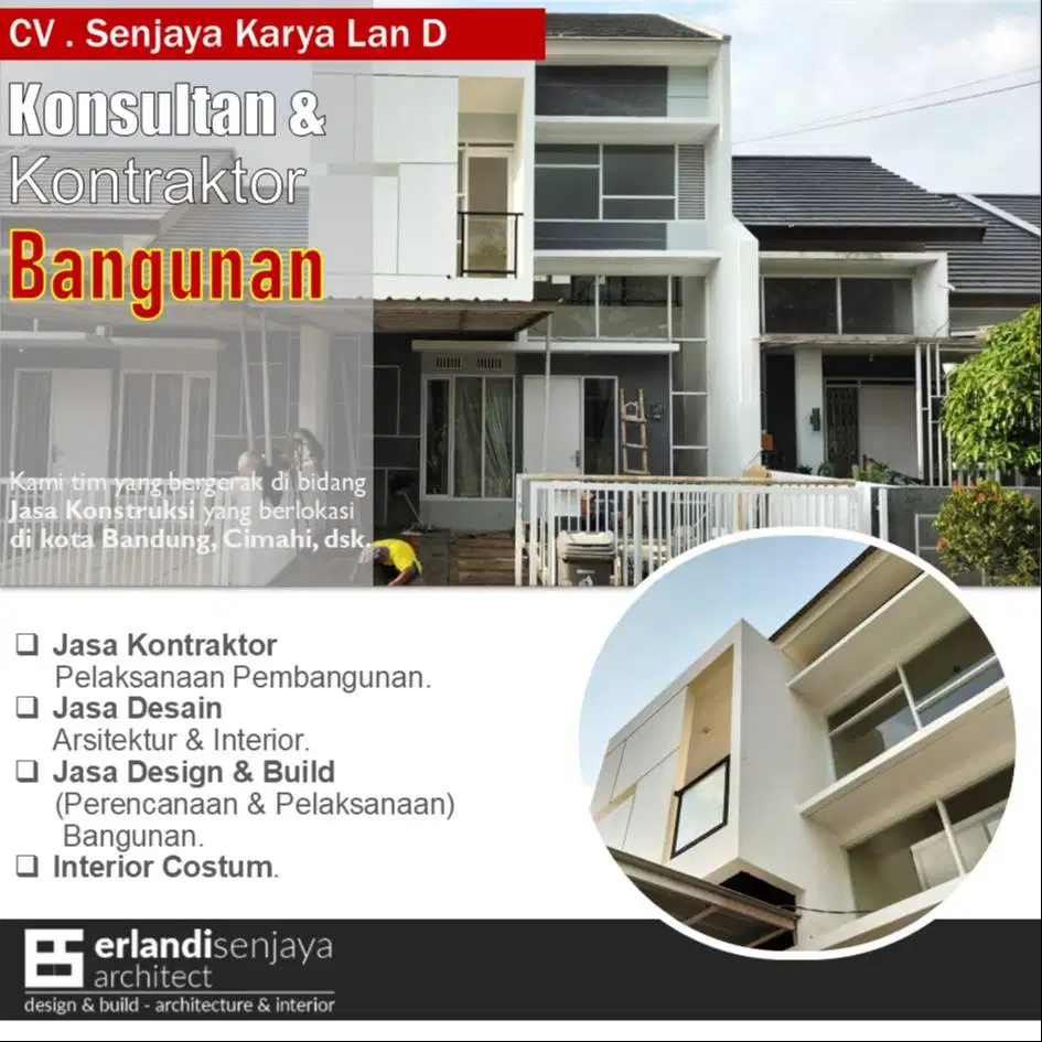 Jasa Kontraktor/ Arsitek & Interior/ Renovasi/ Tukang/ Kitchen Set