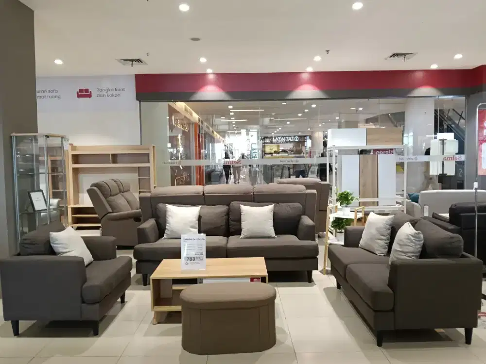 Sofa set Leona brown