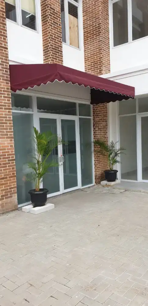 Kanopi tampias jendela awning kanopi pemanis