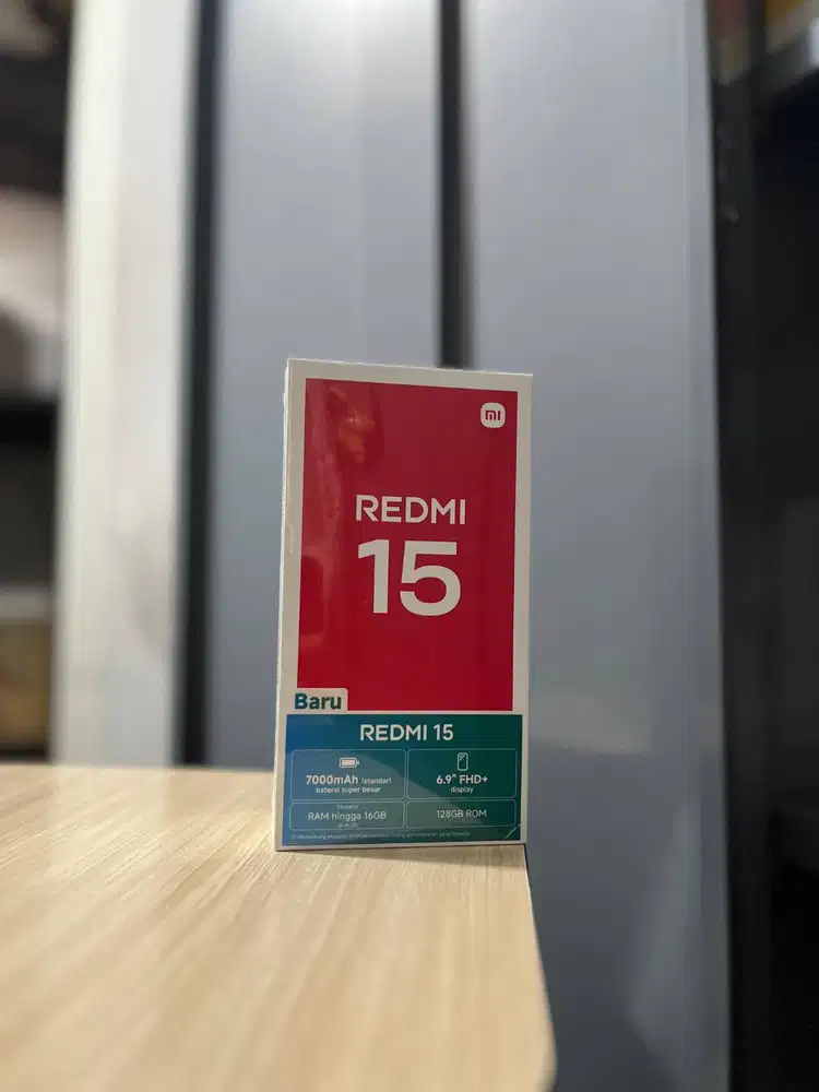 PROMO NEW REDMI 15 GARANSI XIAOMI INDONESIA!! BISA KREDIT TANPA DP!!