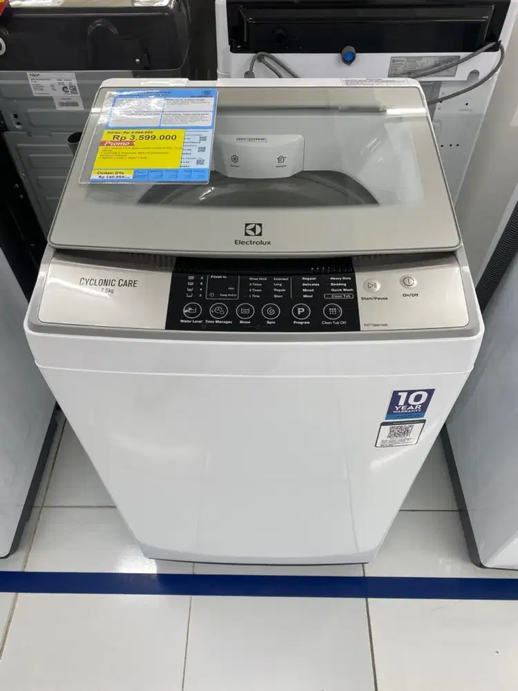 PROMO MESIN CUCI ELECTROLUX 7.5KG