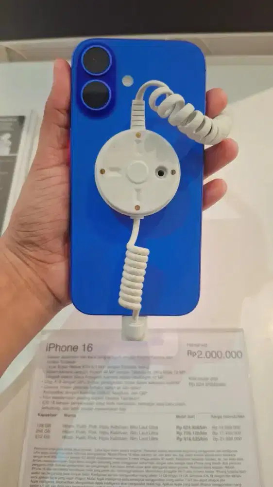 Iphone 16 Basic Cicilan Bunga 0%