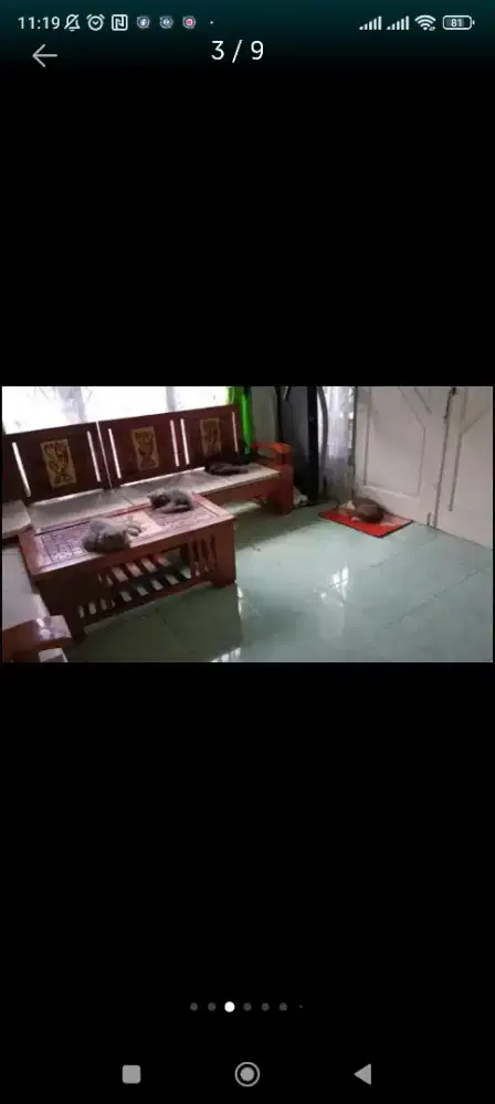 Dijual kursi ruang tamu