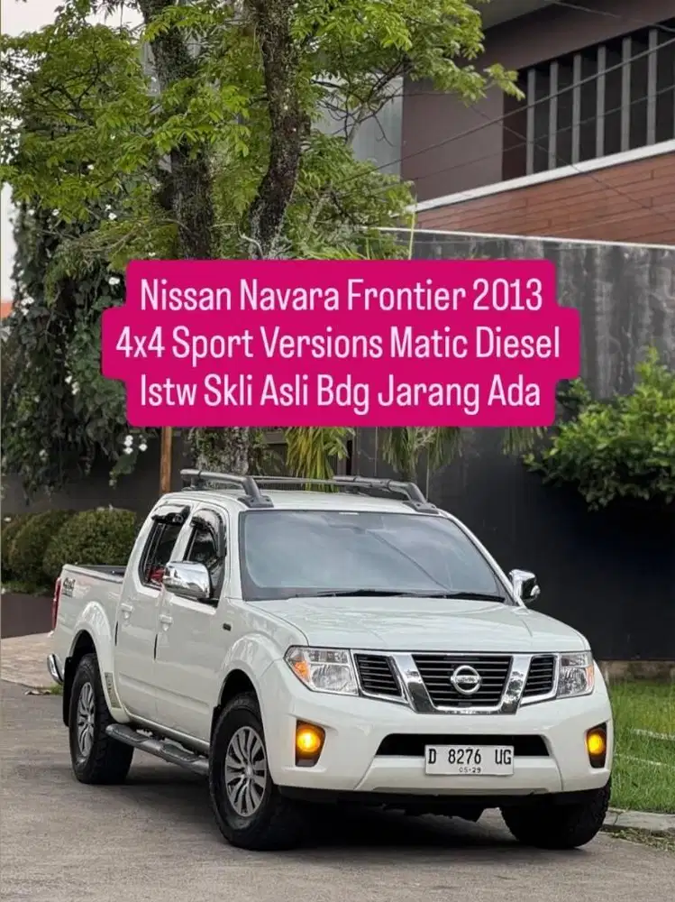 Nissan Navara Double Cabin 4x4 frontier 2013 sport version istw diesel