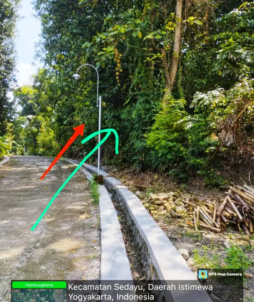 Tanah strategis deket RS UKDW Sedayu