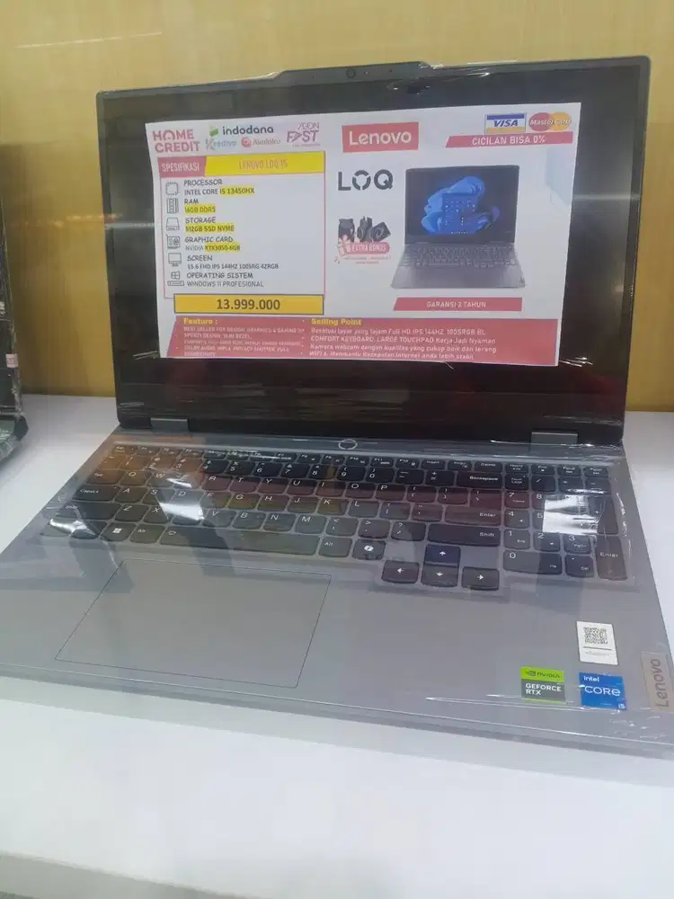 Cicilan/kredit Laptop Lenovo LOQ 15