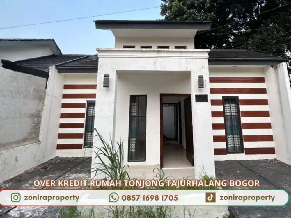 Take Over Rumah Murah 29 JT dkt Stasiun KRL Bojonggede di Grand Cahaya Tonjong