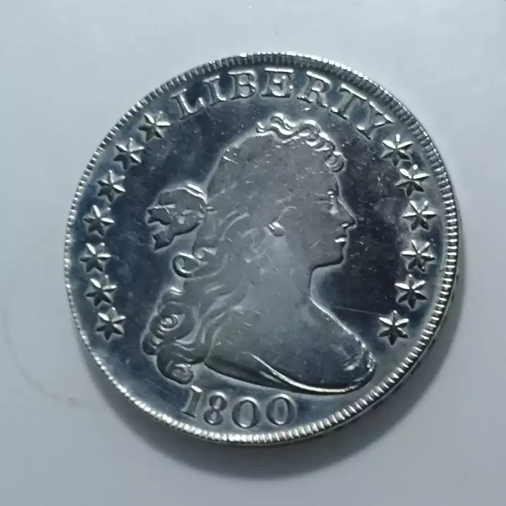 Koin Langka 1800 DRAPPED BUST DOLLAR USA AMERIKA