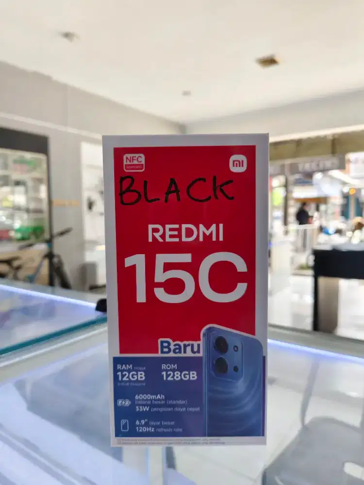 New Redmi 15C ram 6/128