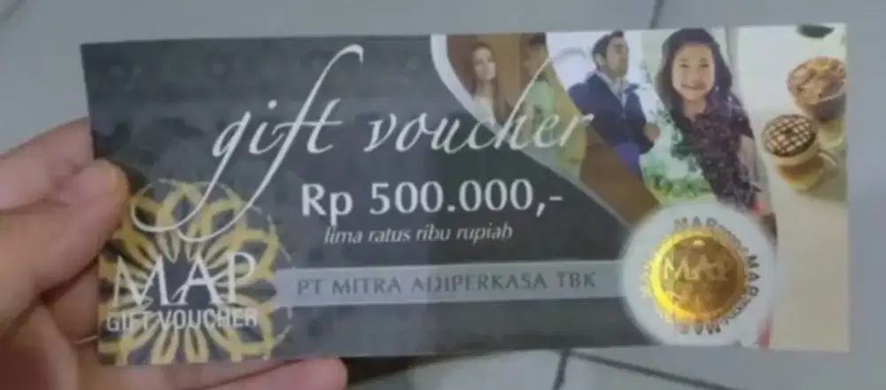 Voucher MAP 500 ribu