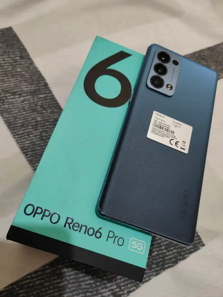 Oppo Reno 6 Pro 5G 12/256 Muluss Fullset Ori Istimewa