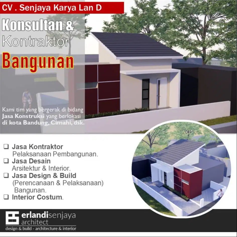 Jasa Kontraktor/ Arsitek & Interior/ Renovasi/ Tukang/ Kitchen Set