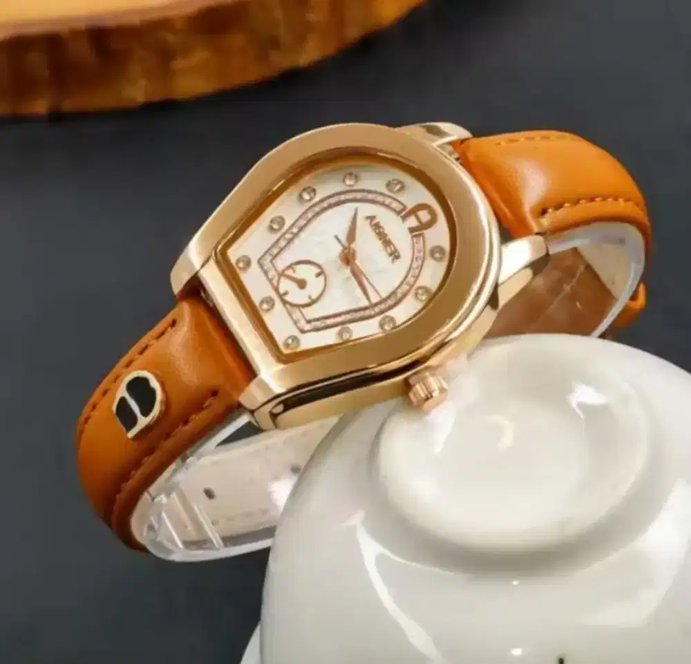 Sale new jam tangan cewek Aigner pakai box murah aja jam cewek keren