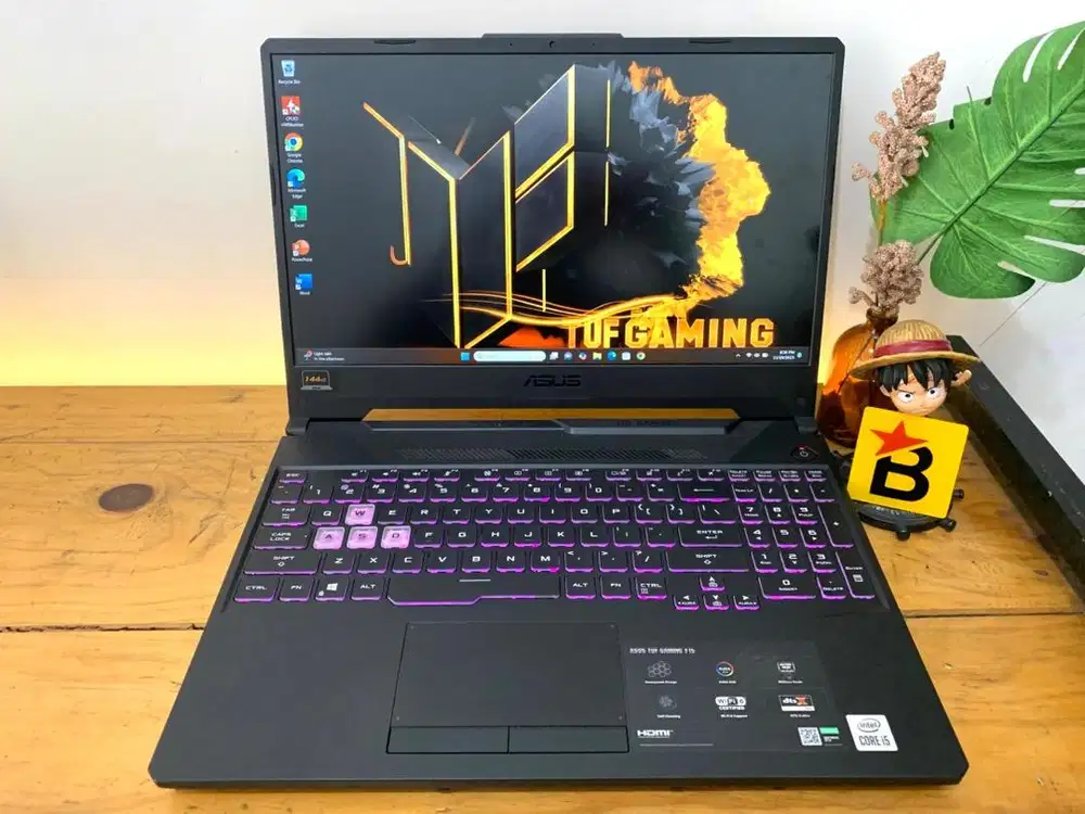 Laptop Gaming Asus Tuf F15 Core i5 Gen10 RAM 8 GB GTX 1650 4GB DDR6