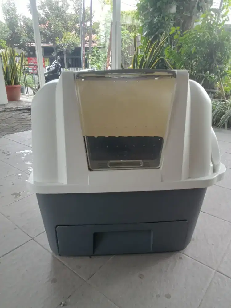 TOILET KUCING SEMI OTOMATIS