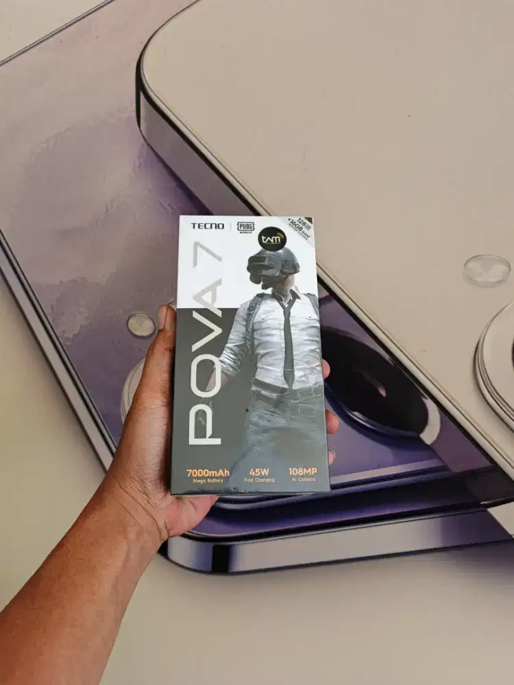 FAST RESPON WA Tecno Pova 7 8+8/256 Garansi resmi 13bln