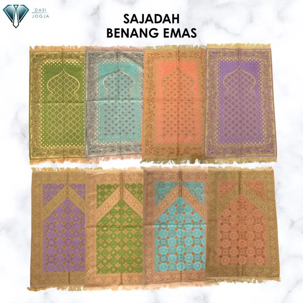 Sajadah Benang Emas Jumbo