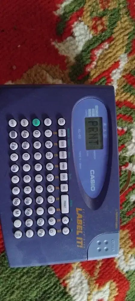 Casio label printer kl 60