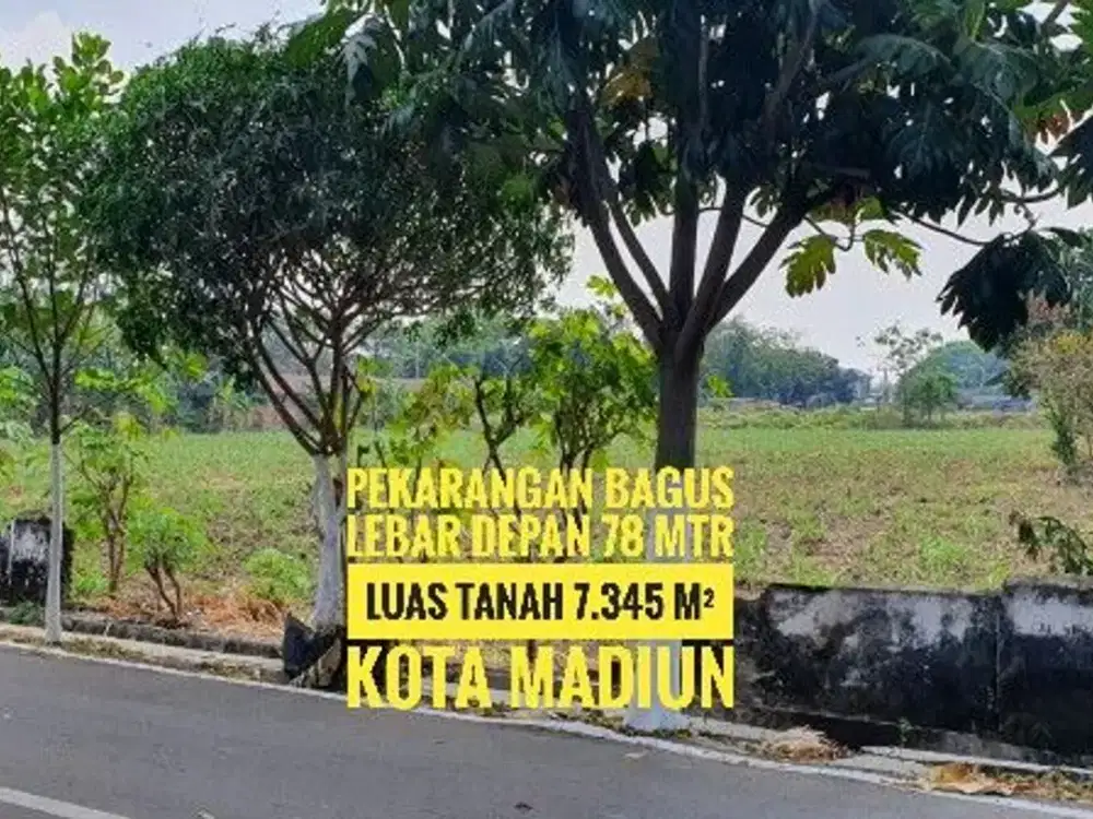 (Bb) Tnh Pekarangan Proppective, Dpn RS Griya Husada KOTA MADIUN