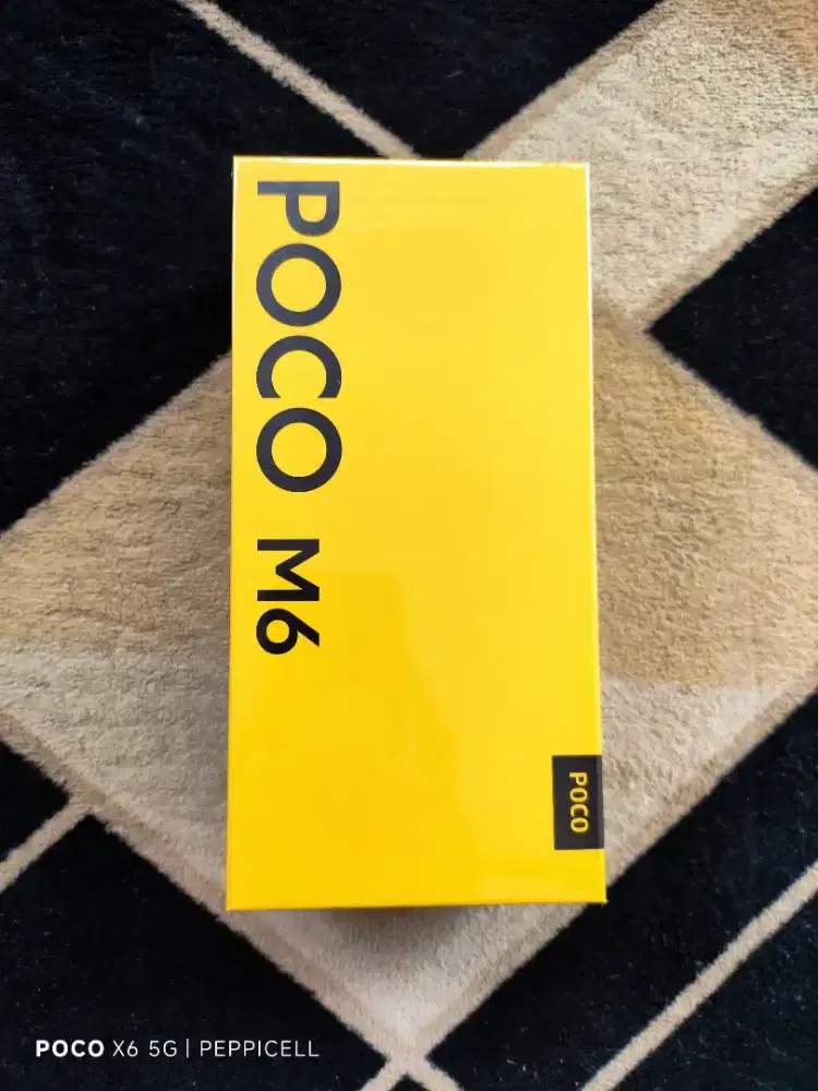 POCO M6 8+8GB/256 GB NEW Garansi resmi