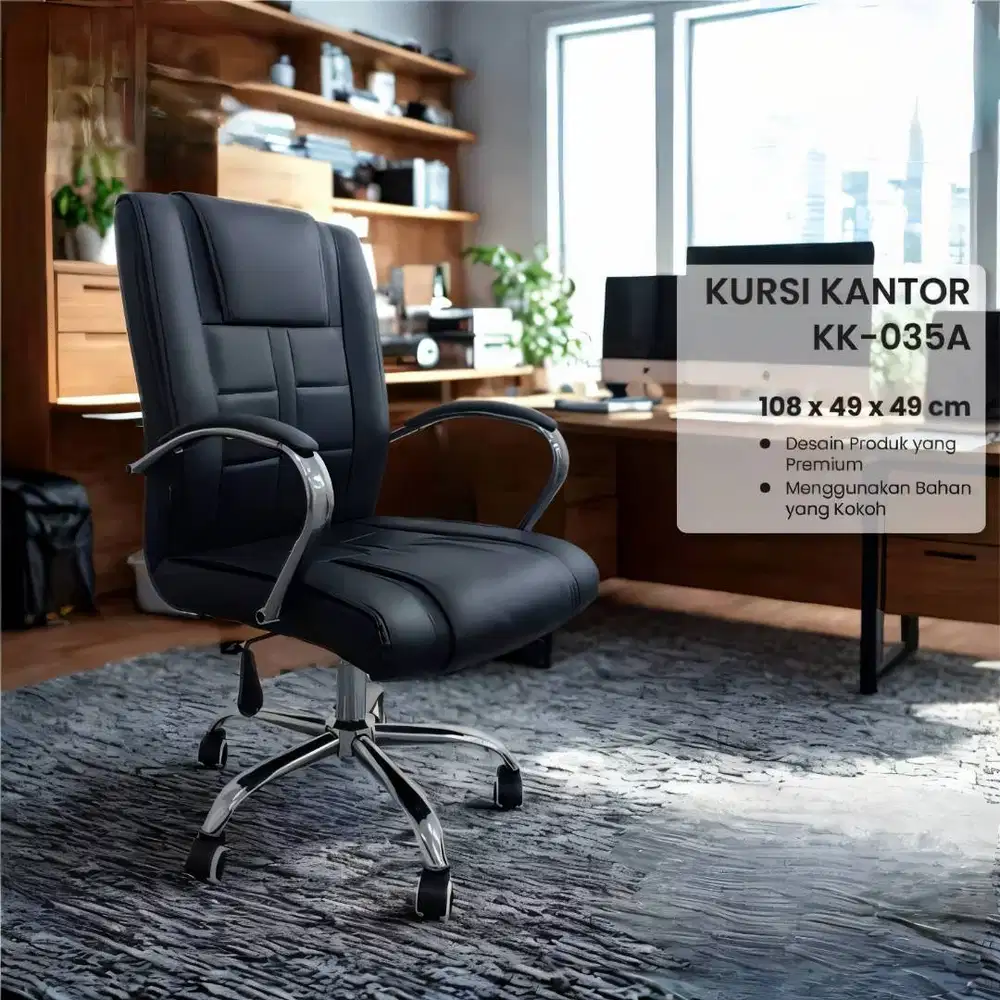KK - 035A / KURSI KANTOR / KURSI DIREKTUR / KURSI RAPAT /KURSI KERJA