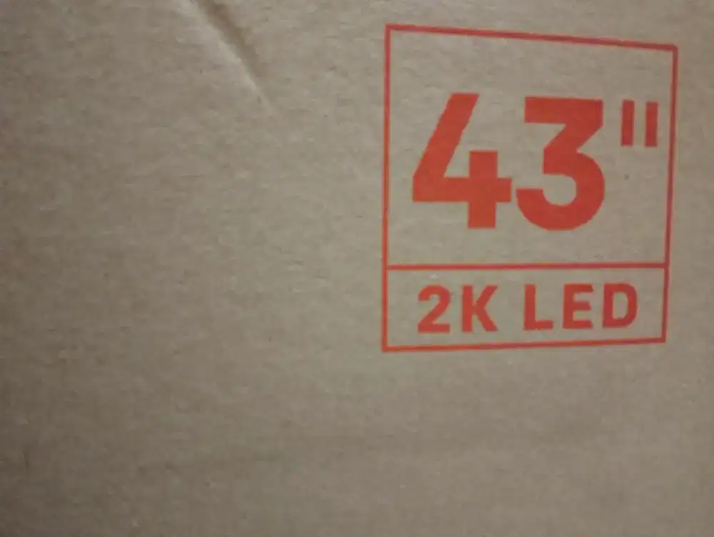 Smart tv 2K Coocaa 43S3U PLUS baru