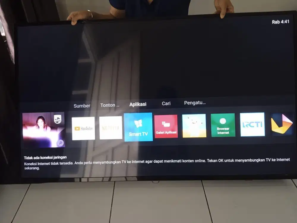 JUAL CEPAT TV PHILIPS 55inch smart tv