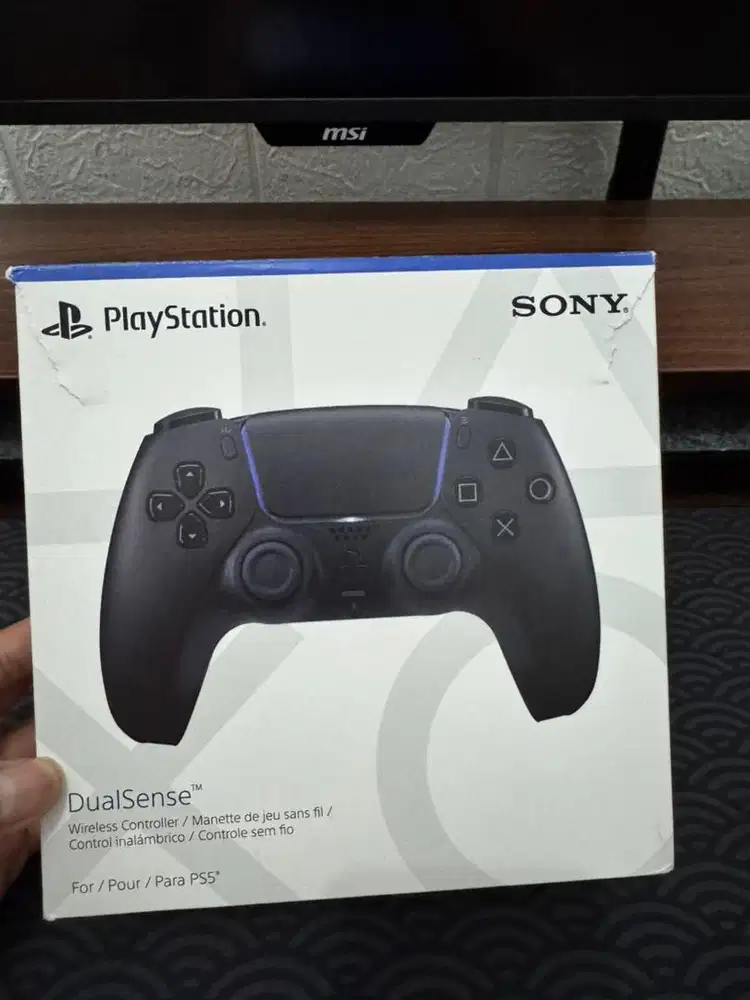 PS5 DualSense Wireless Controller Black Like New