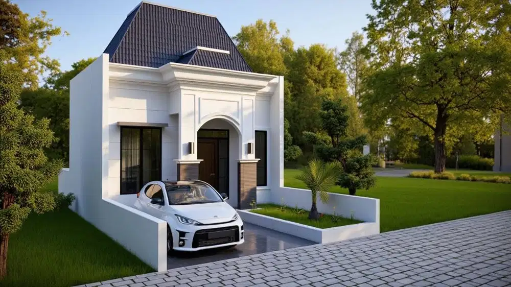 Investasi Rumah Aman di barat Ibarbo Park Cuma 350 Jutaan Siap AJB