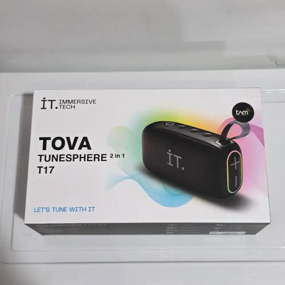 IT Tova Tunesphere T017 2 In 1 Speaker Bluetooth