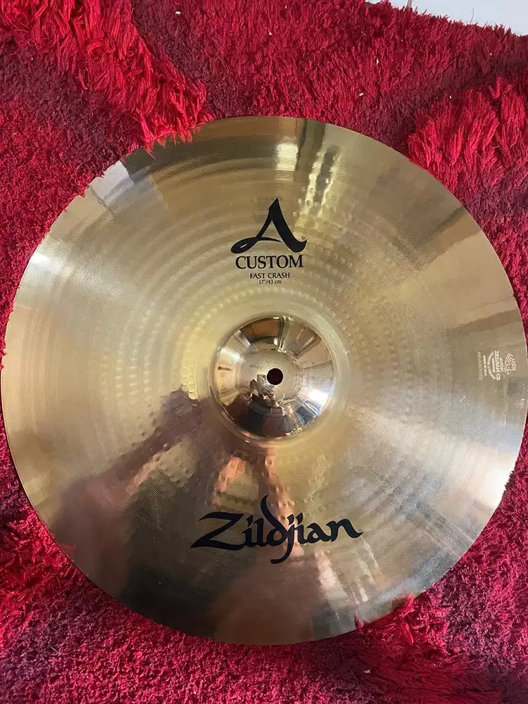 Zildjian cymbal A custom fast crash 17inc