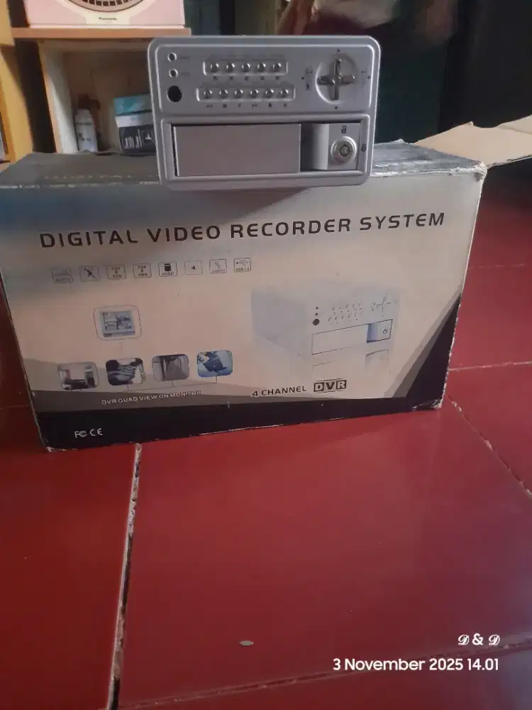 Dvr cctv 4 chanel