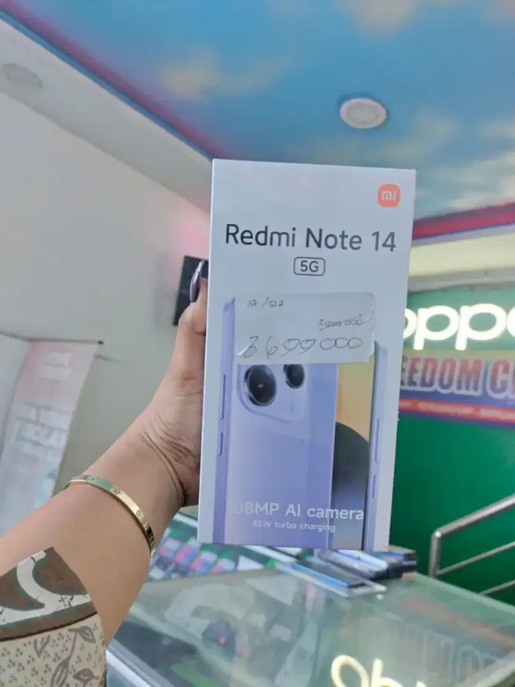 READY REDMI NOTE 14 5G RAM 12/512