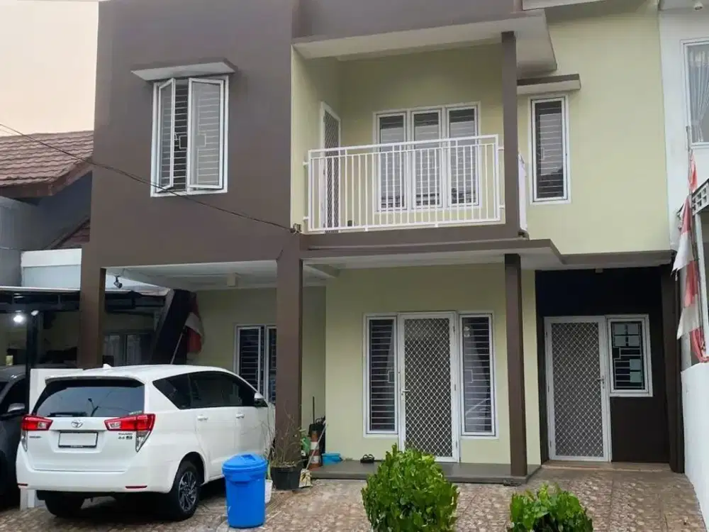 Rumah komplek jaya dekat pasar segar graha raya bintaro Semi furnish