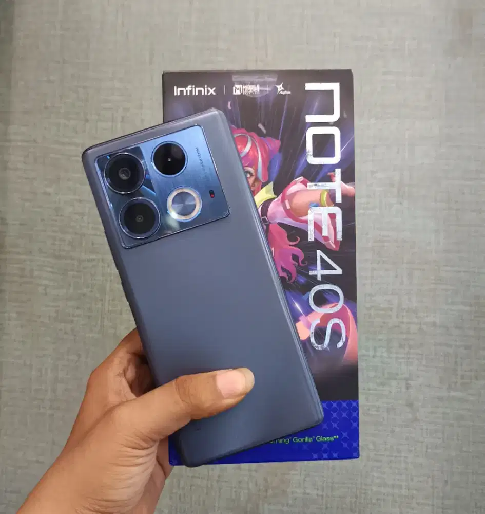 Infinix Note 40s 8/256 Mulus Lengkap Fullset Original