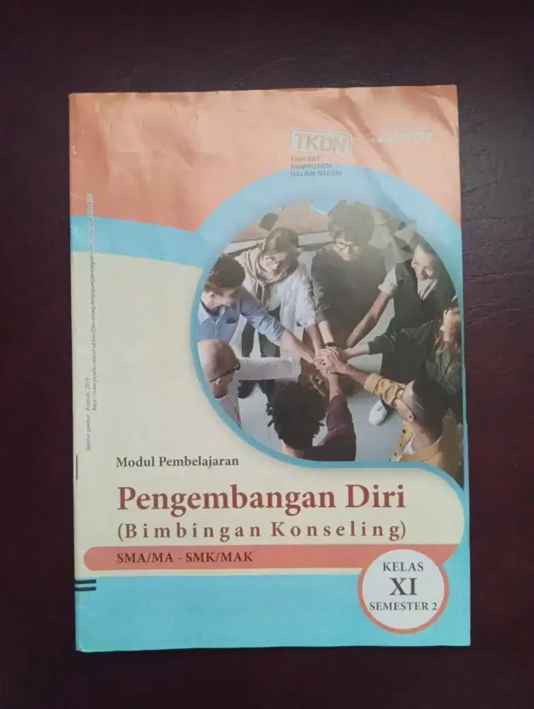 Buku sekolah mata pelajaran pengembangan diri