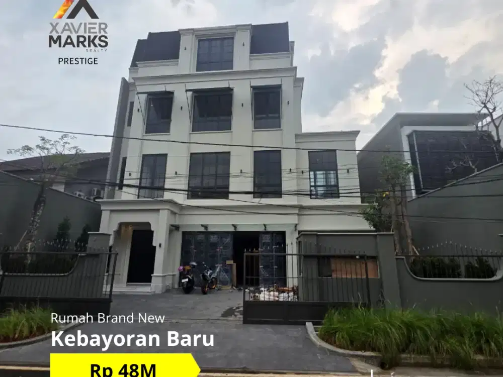 Dijual Rumah Brand New  Kebayoran Baru
